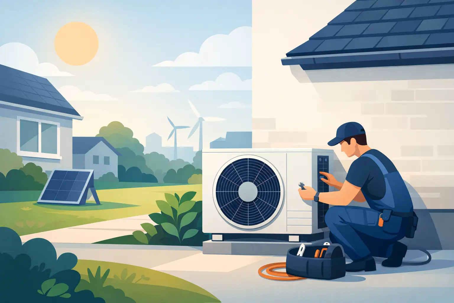 Read more about the article Heat Pump Installation Guide for UK Homes