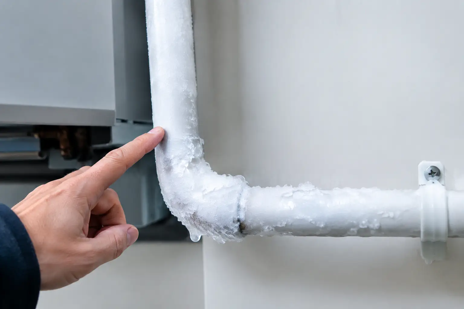 Read more about the article How to Spot a Frozen Condensate Pipe at Home