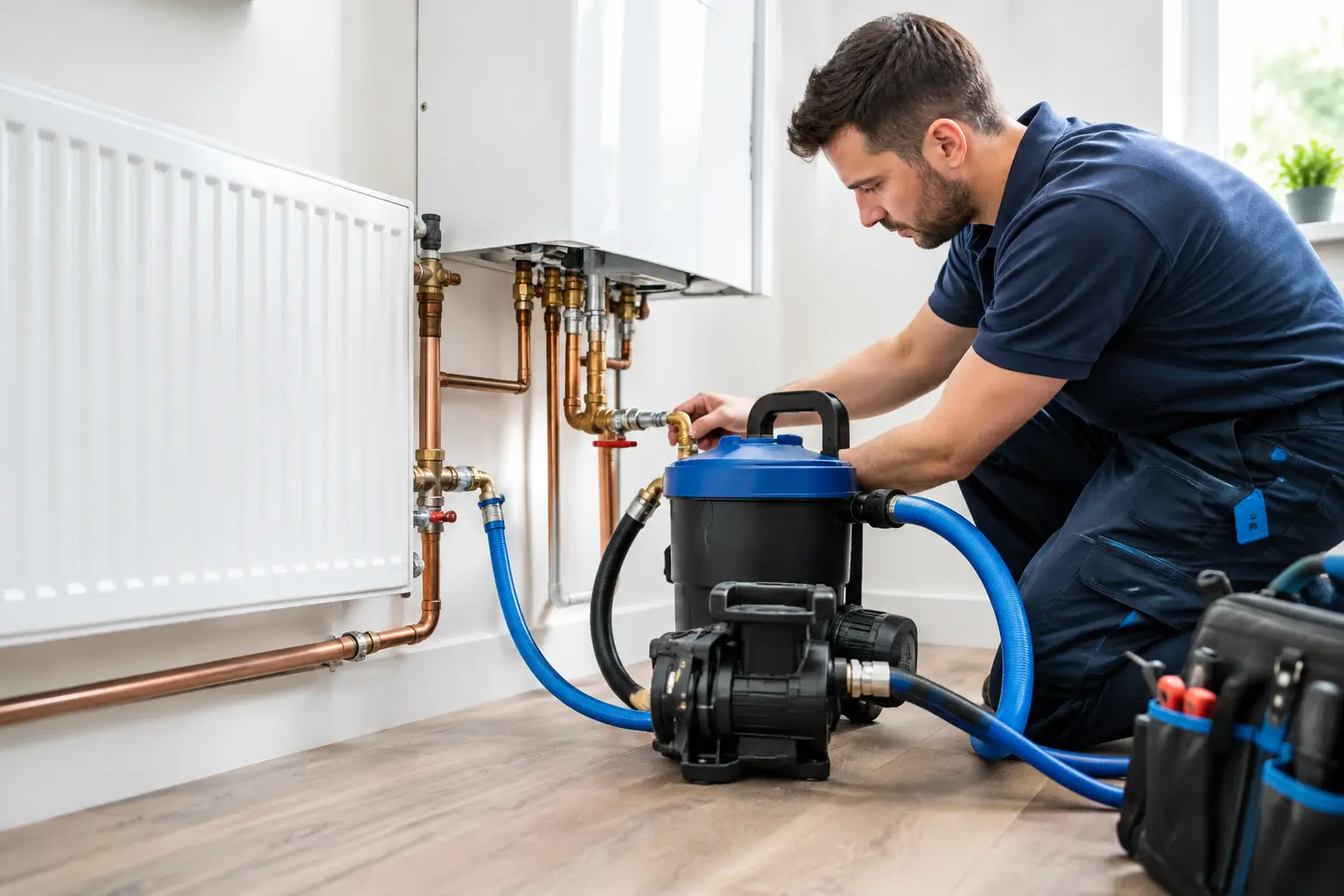 Read more about the article What Does Power Flushing Cost in Hertfordshire?
